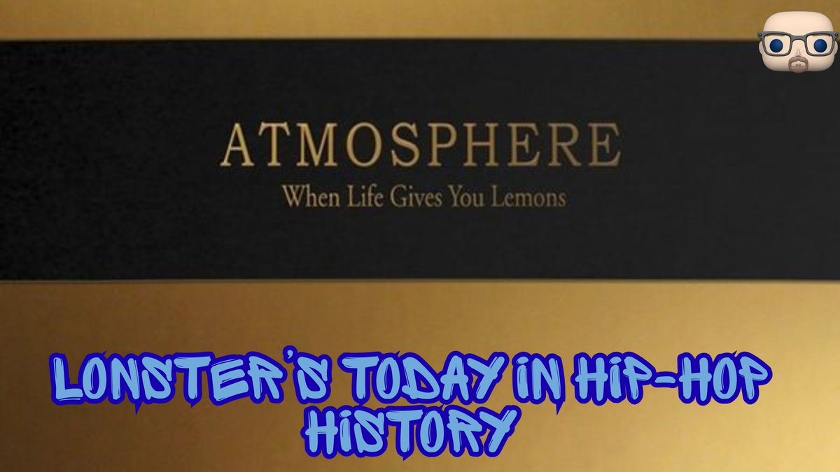 lonstrdamonstr's tweet image. Lonster's Today In Hip-Hop History:

Atmosphere released their fifth studio album When Life Gives You Lemons, You Paint That Shit Gold April 22, 2008 💿

#todayinhiphophistory #hiphop #hiphophistory  #lonsterstodayinhistory #lonsterdamonster #lonsterspopobsession #atmosphere
