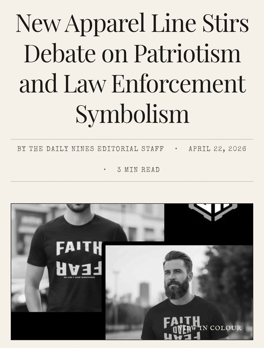 thedailynines's tweet image. #PatriotismDebate
#ThinBlueLine
#FreedomOfExpression
#CulturalDebate
#LawEnforcement
