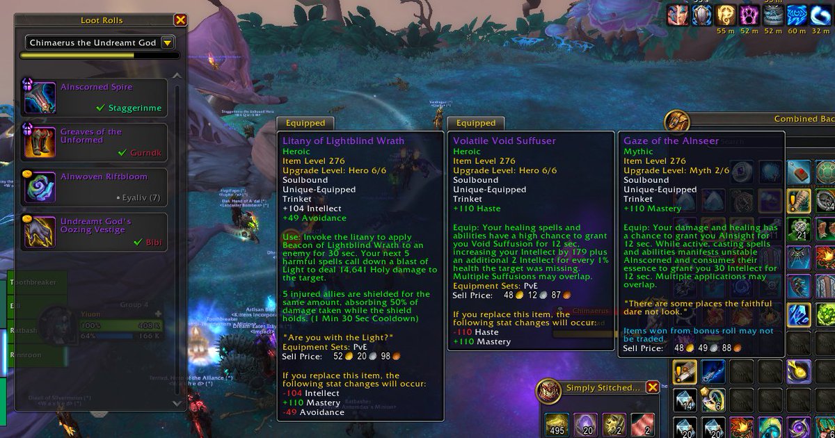 GeezaxGaming's tweet image. Spieler beschweren sich, dass sie über Bonusrolls Loot bekommen, den sie schon haben.

Bro, früher hat man nichtmal garantiert ein Item drüber bekommen sondern in 60% der Fälle Gold. Egal, was Blizzard macht, sie können es den Leuten nicht Recht machen. :D

#Warcraft #blizzard