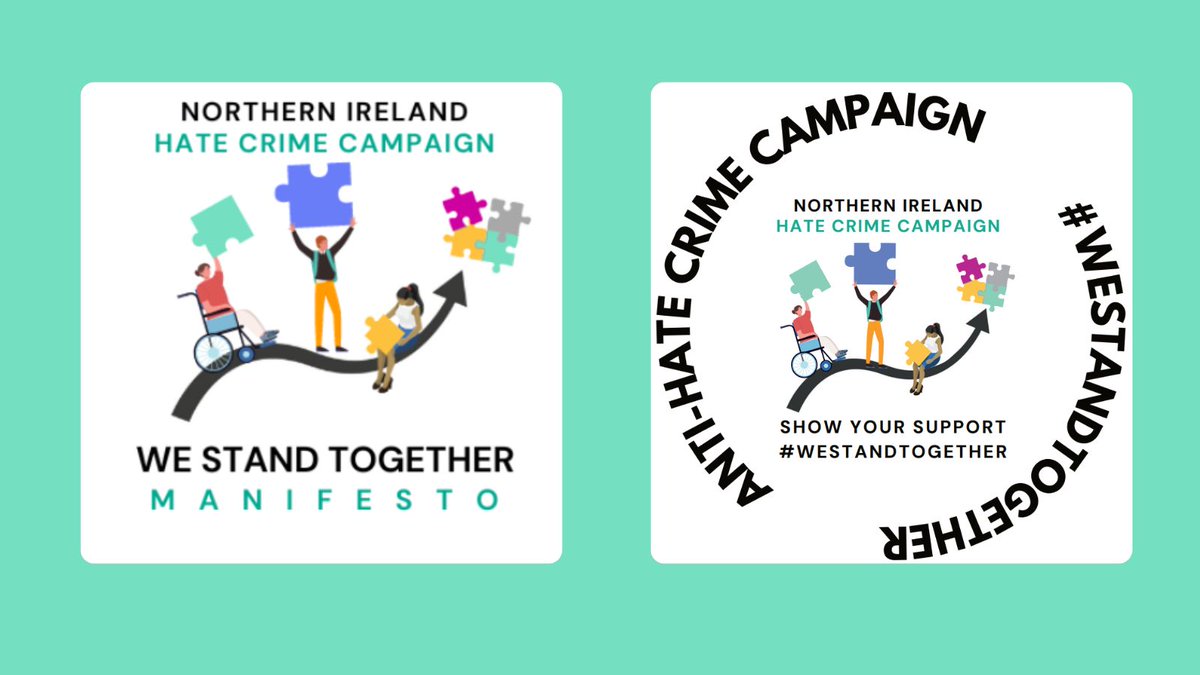 VictimSupportNI's tweet image. #WeStandTogether against racism - if we can't curb rising race hate crimes, the quality of life of everyone in NI will suffer. We commit to facilitating diversity/inclusion workshops in the sector to promote a #SafePlaceForAll
Read our manifesto: bit.ly/4tjOnFP