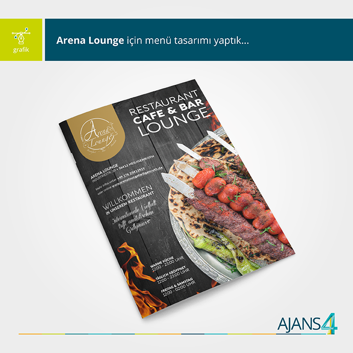 ajans4com's tweet photo. Arena Lounge için menü tasarımı yaptık.
https://t.co/XQRGRk5zgW
#katalogtasarımı #menütasarımı #flyertasarımı #menü #flyer #broşür #katalog #tasarım #design https://t.co/3zUc2eguB6