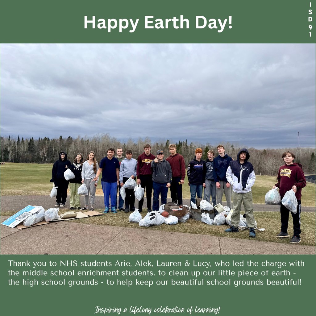 BarnumSchools's tweet image. #BHS #CleanUp #EarthDay2026 #BarnumBombers