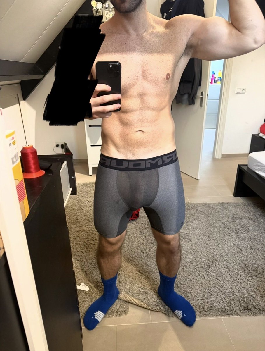 Thats probably why everyone kept staring at me in the locker rooms