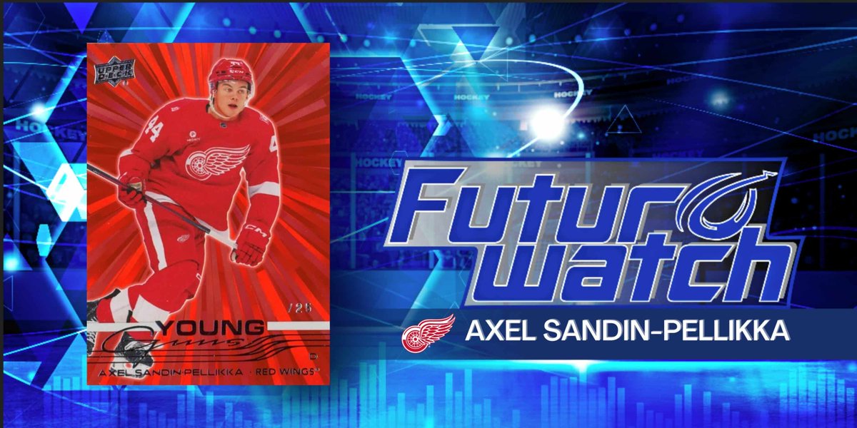 GTSDistribution's tweet image. Check it out!! 😃 NHL Future Watch: Axel Sandin-Pellikka Hockey Cards, Detroit Red Wings gogts.net/nhl-future-wat… #TheHobby