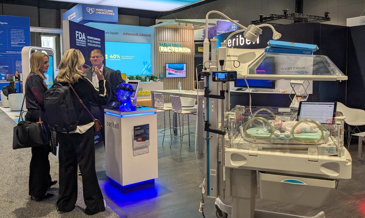 CeribellEEG's tweet image. Final day in Chicago! 🕒 If you haven't seen our neonatal and pediatric solutions yet, now is the time. Visit Ceribell booth #4619 to see how we're providing rapid #EEG access for the NICU and beyond! ceribell.com/neonate/ 
#neonatalEEG #epilepsy #NeonatalSeizures

CAUTION: