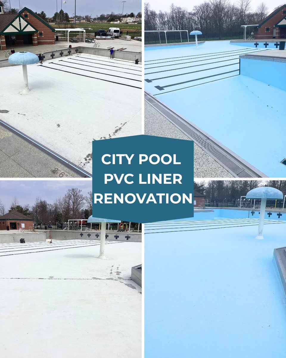 RenoSysPools's tweet photo. This park pool was in need of an upgrade, so we renovated with a brand new 60 mil PVC membrane just in time for summer.

Not only did they extend the life of their old pool by 10-15+ years, but gave it a look their guests are going to love as well. https://t.co/rBpPlF8GiB