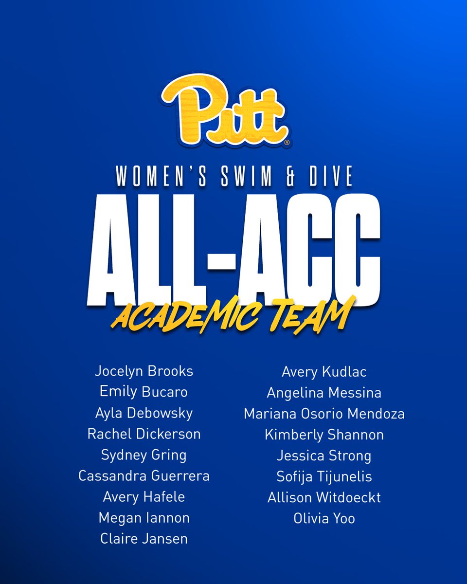Pitt Swim & Dive tweet media