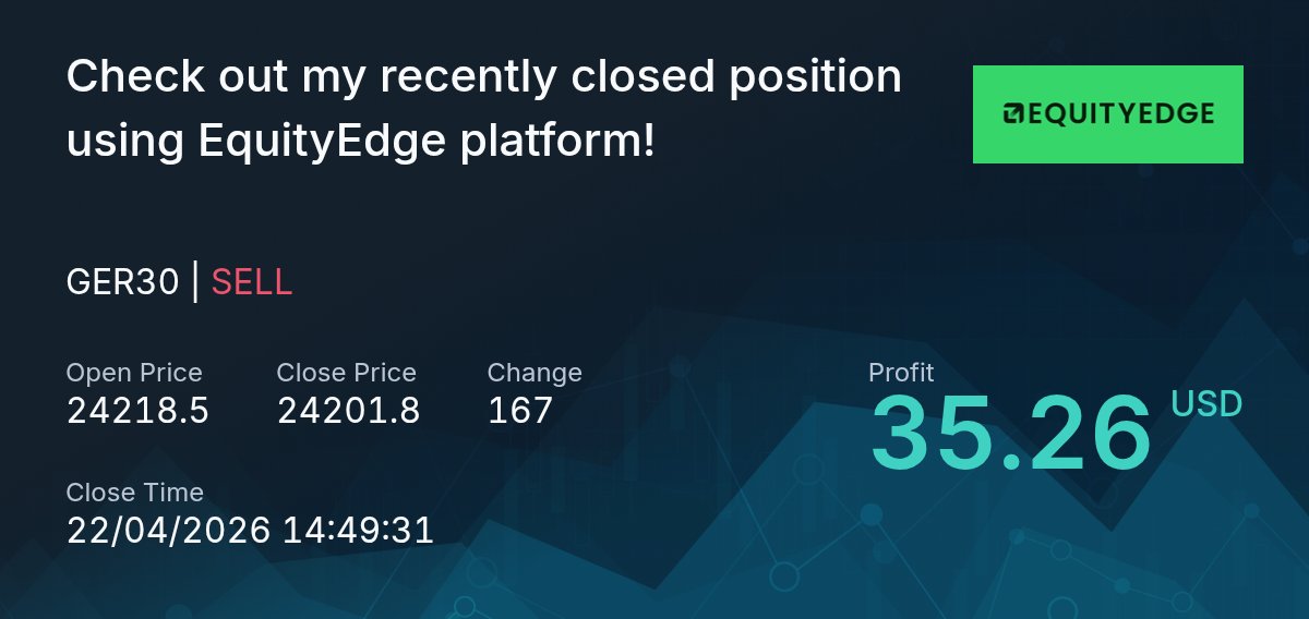 demissie37938's tweet photo. Ger40 🇩🇪
4hr ( IRL♻️ERL)
15min CISD
I rushed out the trade but smash full tp
#forevermodel @matt_loeber https://t.co/ScvCS6YVz6