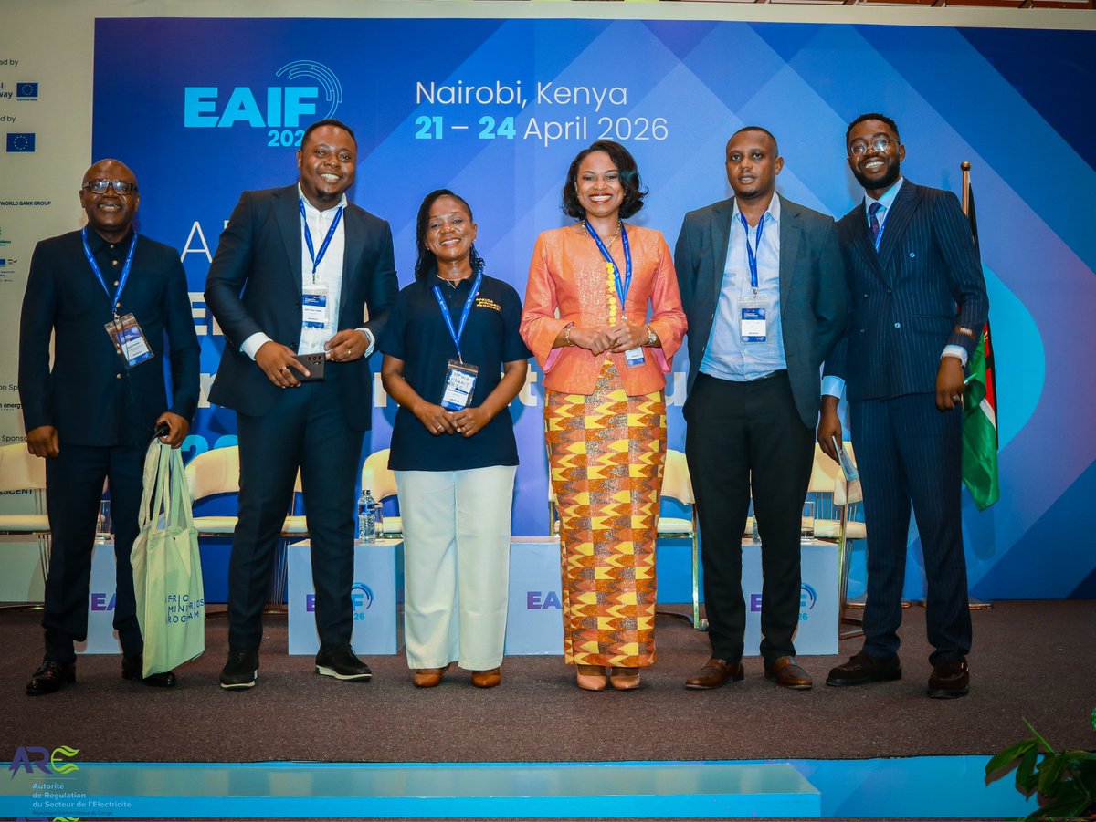 SORAZIZ's tweet photo. Accélérer l’accès à l’électricité pour 80 millions de Congolais exige des actions concrètes!

De #IAEFParis2026  Son Excellence @molendosakombi m’a confié la mission de porter un message clair à #IAEFNairobi2026 : de l'action ! Côté ARE nous avons:
- Émis des titres uniques pour les mini-réseaux, délivrés en 30 jours
- Relancé le Programme SMG pour 2029 (Kananga, Mbujimayi, Kabinda) : ~84 MW
- Soutenu les projets Moyi Power pour 2028 (Bumba, Gemena, Isiro) : ~250 MW à terme
- Réaffirmé les 10% de l’électricité industrielle destinés aux communautés locales, par la loi
- intégré le CDMU pour coordonner le Compact énergétique #M300

La RDC est prête pour des investissements massifs dans le secteur !

#EnergyTransition
#MwindaEzaKoya #InvestInDRC #MiniGrids #IAEF2026 ⚡🇨🇩✊🏾