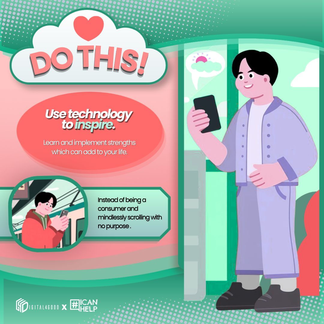 icanhelp's tweet image. You control the way technology shapes your life 📱✨ Use it to grow, create, and uplift — not to distract or drain.

Choose what adds to your world, not what takes away from it 💭🌿

#takecontrol #liveintentionally #futuredigitalcitizen