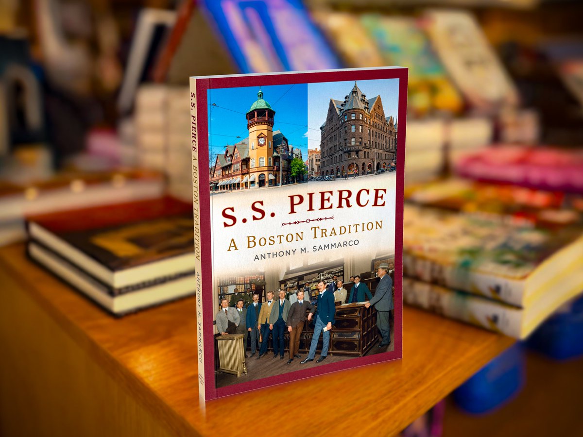 USAThroughTime's tweet image. 💥🎉 #Recommended: "S.S. PIERCE: A BOSTON TRADITION" by Anthony Sammarco is available now!

Order now 👉🏼 sut.pub/SS-Pierce

𝗪𝗵𝗲𝗻 𝗦𝗮𝗺𝘂𝗲𝗹 𝗦𝘁𝗶𝗹𝗹𝗺𝗮𝗻 𝗣𝗶𝗲𝗿𝗰𝗲 𝗼𝗽𝗲𝗻𝗲𝗱 𝗵𝗶𝘀 𝘀𝘁𝗼𝗿𝗲 𝗶𝗻 𝟭𝟴𝟯𝟭, 𝗵𝗲 𝘃𝗼𝘄𝗲𝗱, “𝗜 𝗺𝗮𝘆 𝗻𝗼𝘁 𝗺𝗮𝗸𝗲