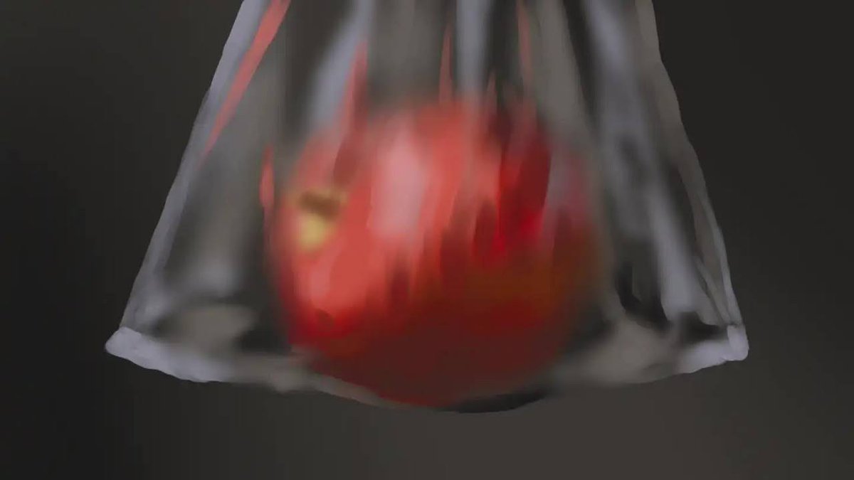 「なんか30分前くらいからYouTubeでこの2時間10分くらいで描いたリンゴの絵」|Naoya Ohtaniのイラスト
