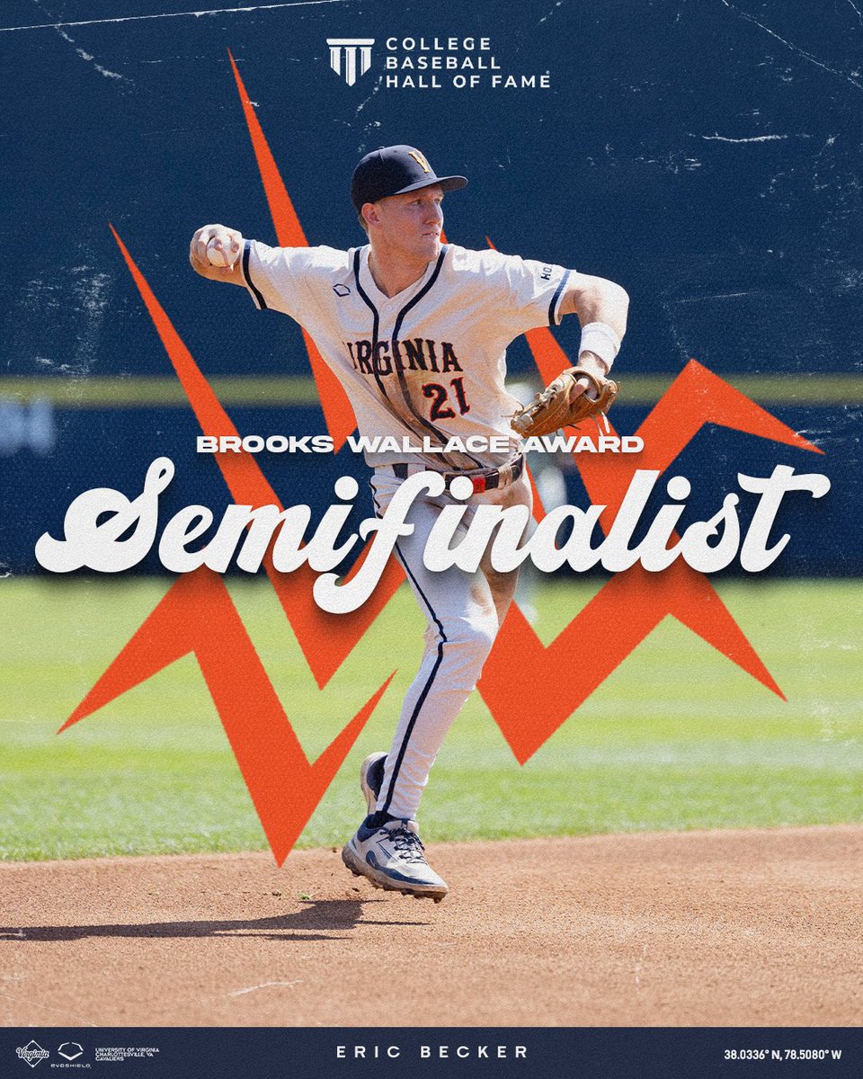 UVABaseball's tweet image. 𝐒𝐡𝐨𝐫𝐭𝐬𝐭𝐨𝐩 𝐒𝐭𝐚𝐧𝐝𝐨𝐮𝐭

Eric Becker has made the @BWAward semifinalist list 👏

#GoHoos