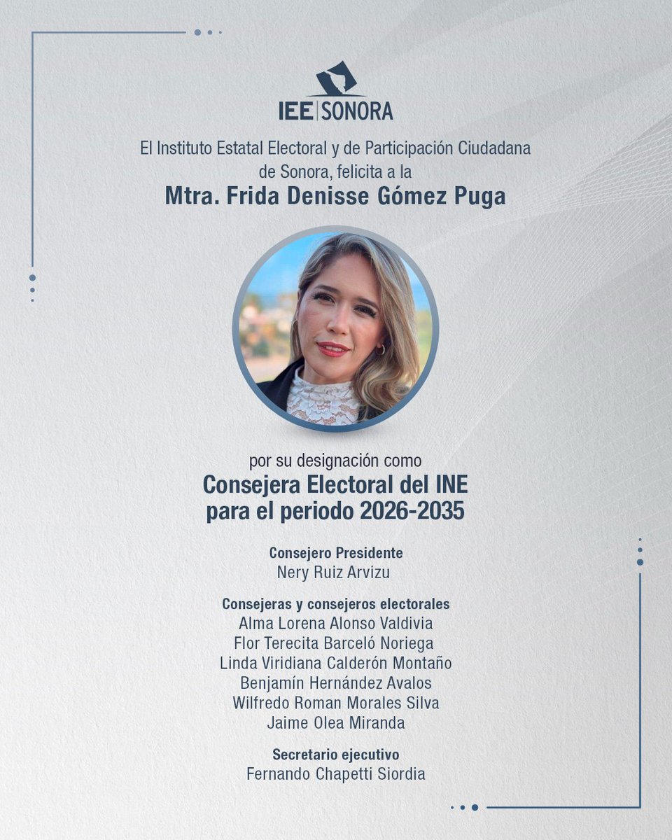 IEE Sonora tweet media
