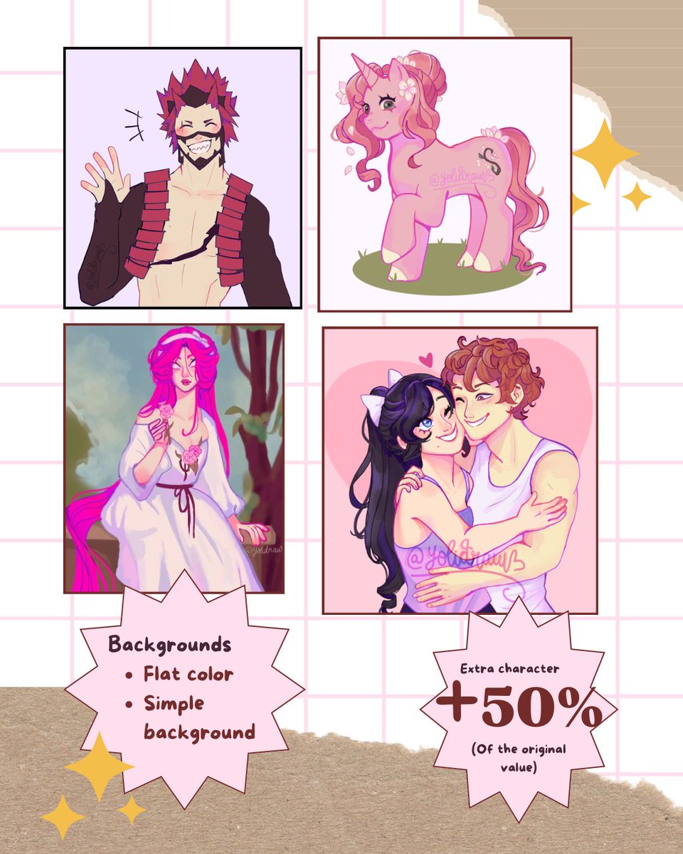 Yoli draw (comissions open ✨✨) tweet media