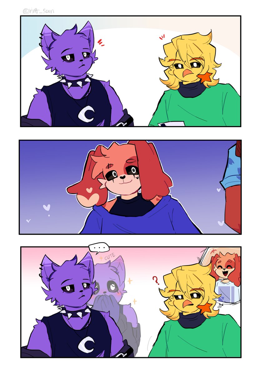 Ring_soon's tweet image. #SmilingCritters 
🌙☀️⭐️
AU designs by: @SparksofPaint