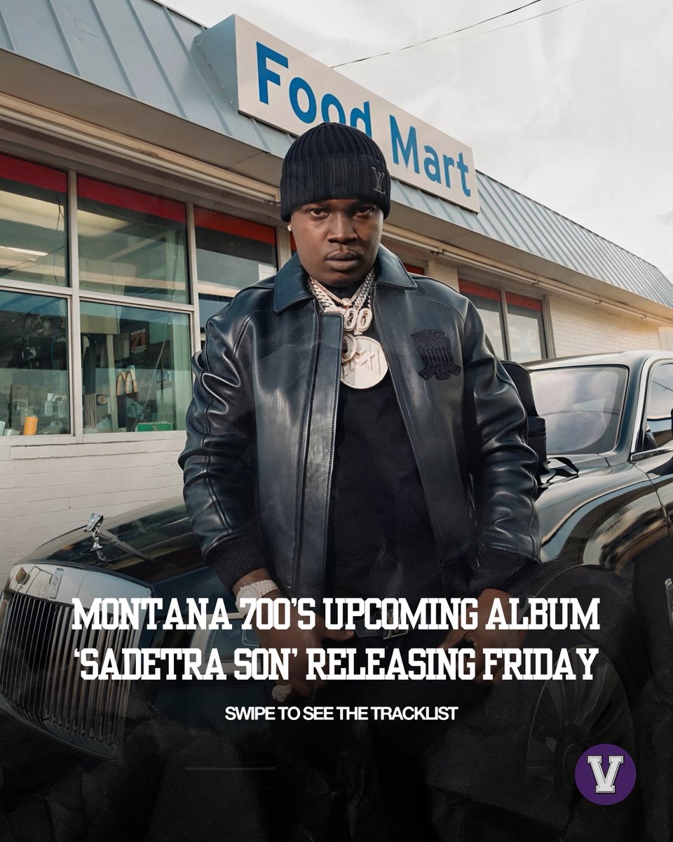VARSITYMIXTAPE's tweet photo. 💿 #Montana700 will release his upcoming album, ‘Sadetra Son’ this Friday, April 24. 🔥 https://t.co/RMER8NBmAI