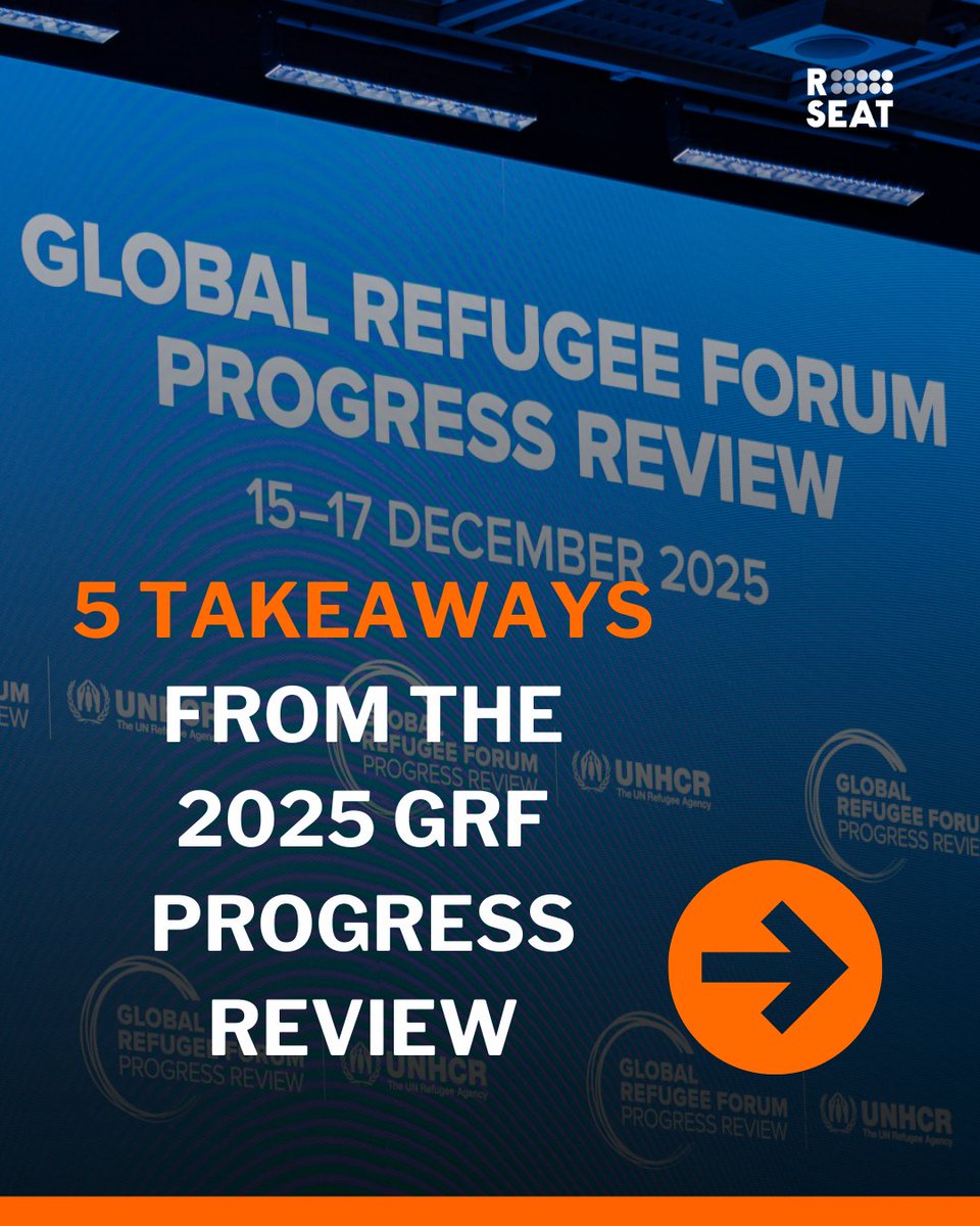 R-SEAT: Refugees Seeking Equal Access at the Table tweet media