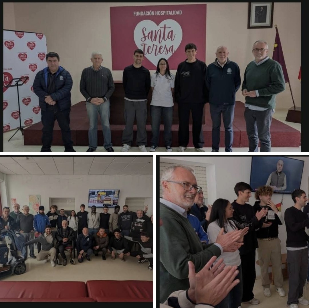 Muy agradecidos por la visita de los jugadores del F.C.CARTAGENA Alex Fidalgo y Ander Martín ,  donde pudieron conocer el trabajo que realizamos en la HOSPITALIDAD DE SANTA TERESA. 
Muchísimas gracias y arriba EFESÉ!!!.