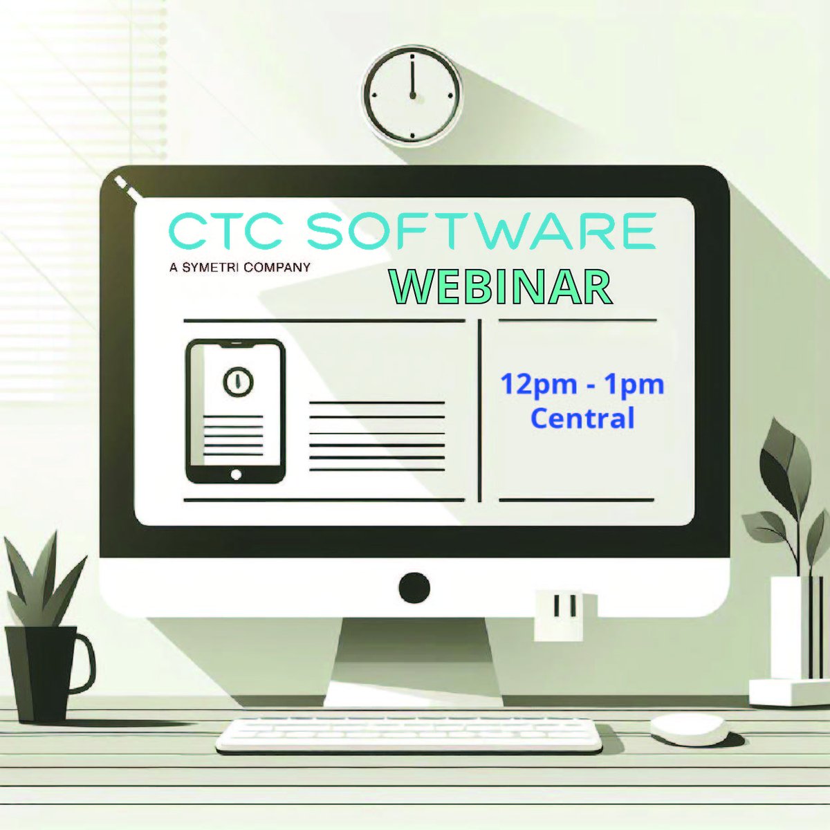 CTCBIM's tweet photo. Join us today at 12pm CDT because Revit model maintenance doesn’t have to be manual or disruptive. Join this session to see how CTC tools can automate common cleanup tasks and make regular maintenance workflows easier.
Register Now: https://t.co/WjvkSFAamT https://t.co/mYsJJZ9T8V