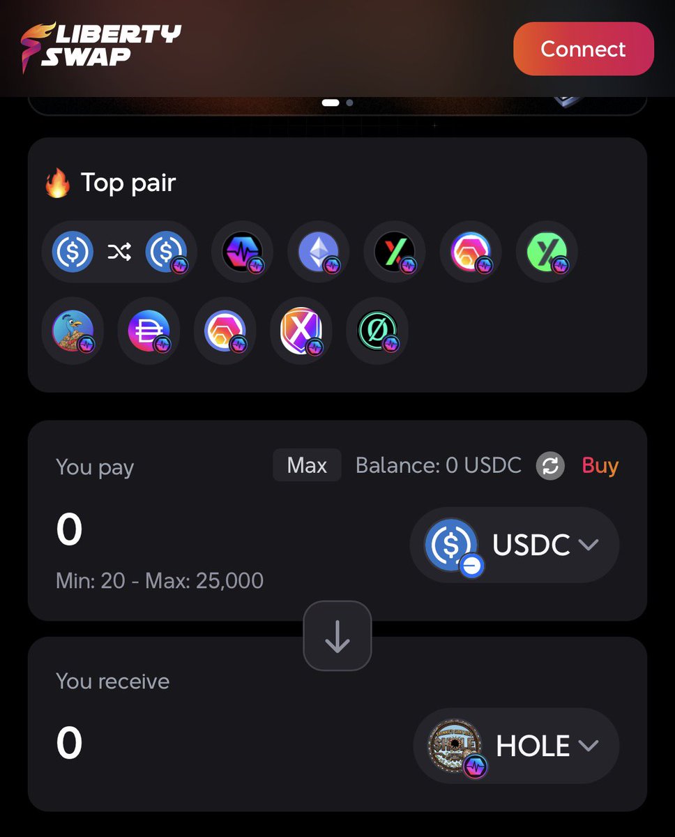 $Bonnie’s giant rusty $HOLE is now listed on libertyswap.finance.
Shout out to <a href="/LibertySwapFi/">Liberty Swap ⚡️ Bridge2Pulse™️ Zero-Fee DEX</a> for listing us on their awesome platform. Thnx guys 🥂🙏🏻🚀

#Pulsechain