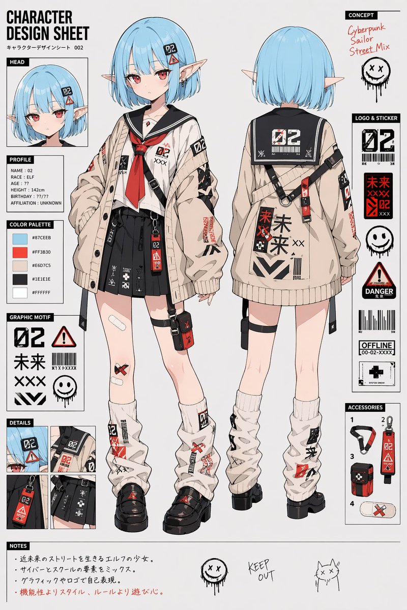 Eris_Create_Lab's tweet image. #AIイラスト #AIart  #Cyberpunk
日付変わってしまいましたが、まだまだ色々試し中
GPTいいわ～🫠