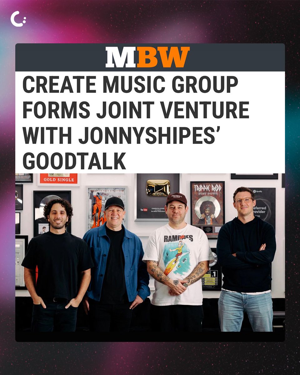 Create Music Group tweet media