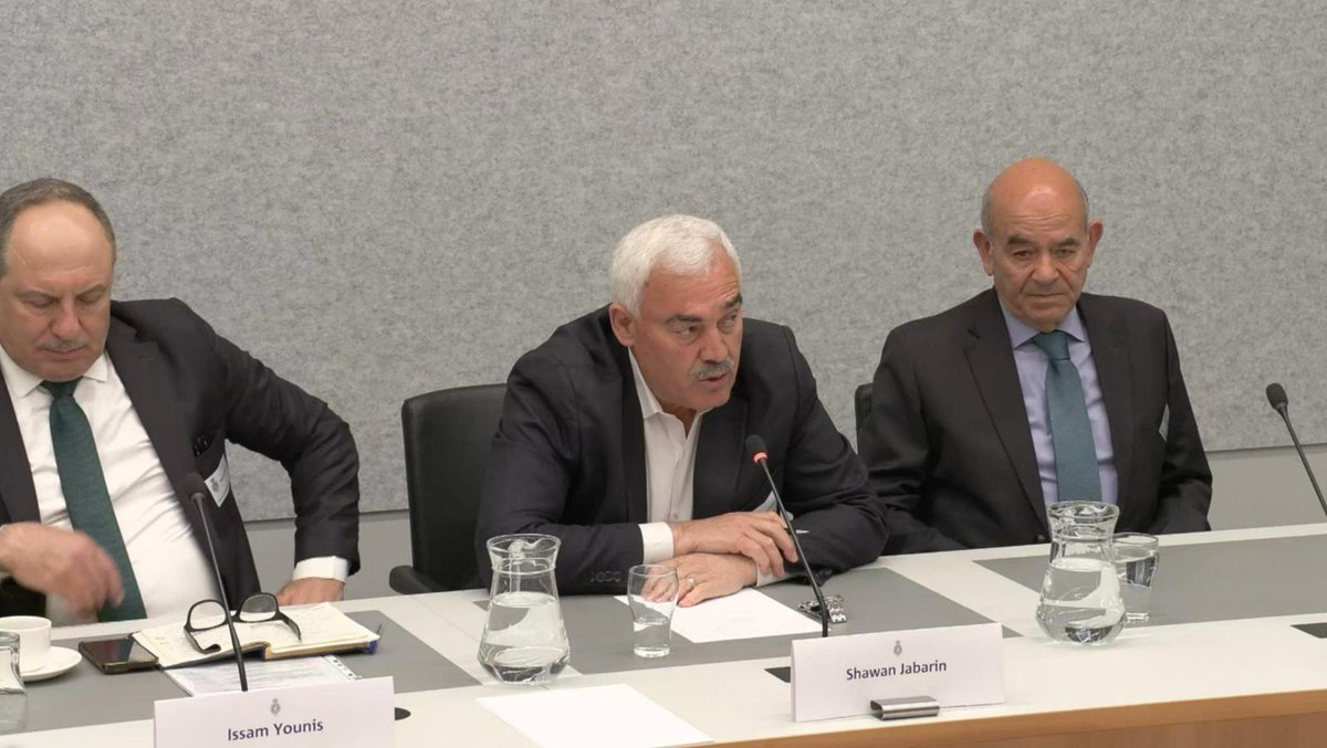 alhaq_org's tweet image. Today, directors of Al-Haq, @AlMezanCenter &amp;amp; @pchrgaza met with members of Dutch parliament Foreign Affairs Committee. They discussed the US sanctions on our orgs, their impacts &amp;amp; the need for the Netherlands to protect the @IntlCrimCourt &amp;amp; those cooperating with it. #EndImpunity