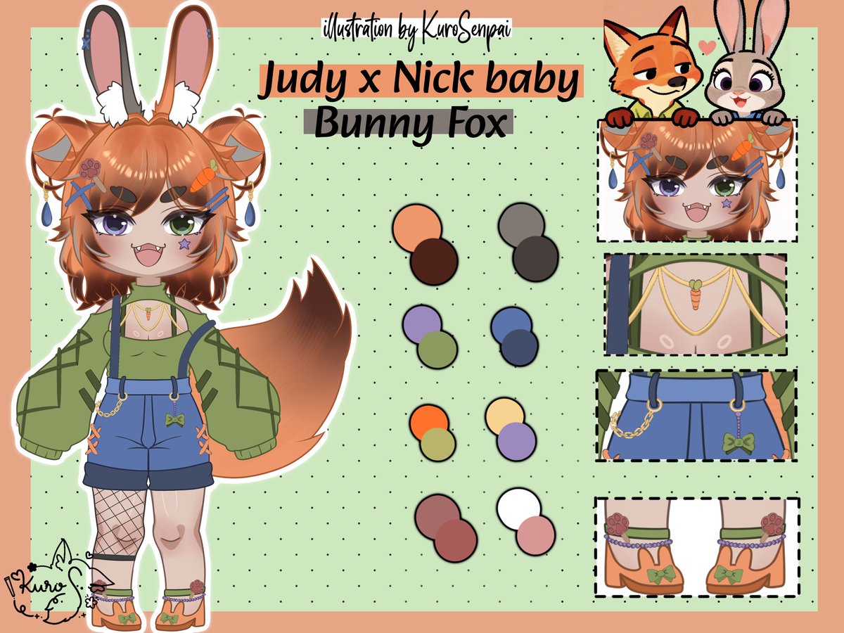 I am in an obsession with character designs. I have so many ideas 😭 so here you have two cuties who can be adopted ! ✨

✨ 60€ with commercial use included 
✨ Minor changes 5€
✨ payment via kofi or paypal 

DM if interested 🥰✨

#adopt #adoptable