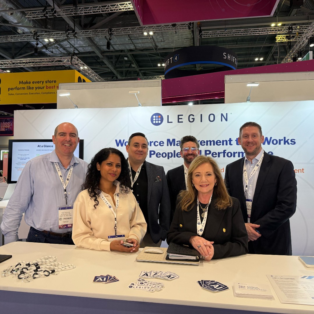 legiontech's tweet image. Tomorrow at #RetailTechnologyShow 👇

See how Legion helps retailers build smarter schedules, faster—while keeping labour aligned to demand.

📍 London | 23 April
📍 Stand J40
 👉 Stop by and see us

#RetailTech #WorkforceManagement #RetailLeadership