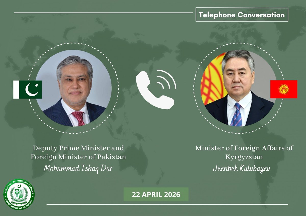 Ministry of Foreign Affairs - Pakistan tweet media