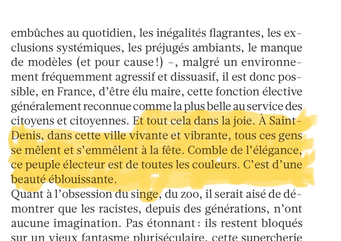 stephane1peu's tweet photo. Merci Christiane Taubira pour vos mots sur notre belle ville de #SaintDenis .
Interview dans @humanite d’hier. https://t.co/8aecMB56Bn