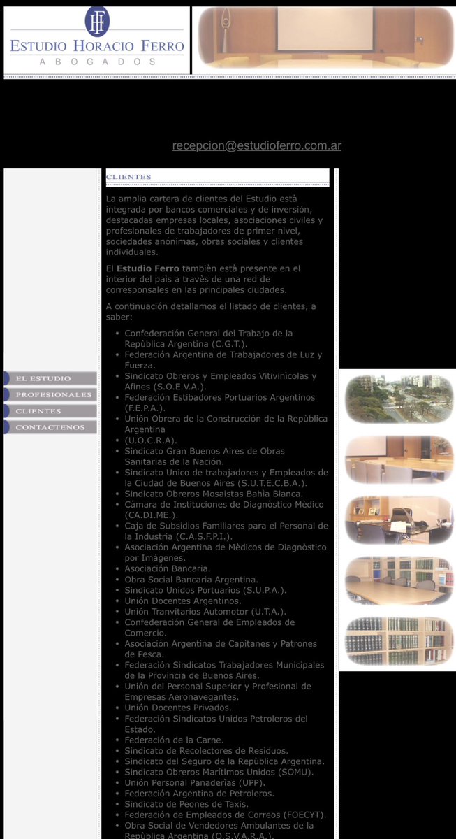 Los socios de Trombino, los Quinto Ferro, gente poderosa eh. Sindicatos de todos los colores, aviones, empresas offshore. 

Me cuentan que el círculo rojo de la familia Quinto estaría muy caliente con la luz que pone sobre estos negocios el vínculo de Trombino con Jessica Cirio.