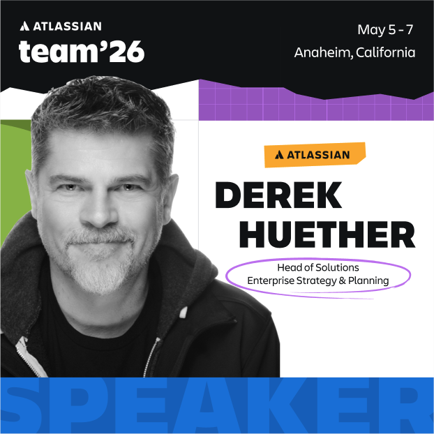 derekhuether's tweet photo. My 6th @Atlassian TEAM event is less than 2 weeks away. It will be a week of executive briefings, the Strategy Collection Customer Advisory Council, talking with customers on the Expo floor, and leading a fireside chat on stage with one of our customers. https://t.co/s7VTvQFw8n https://t.co/TSeK4H7ORS