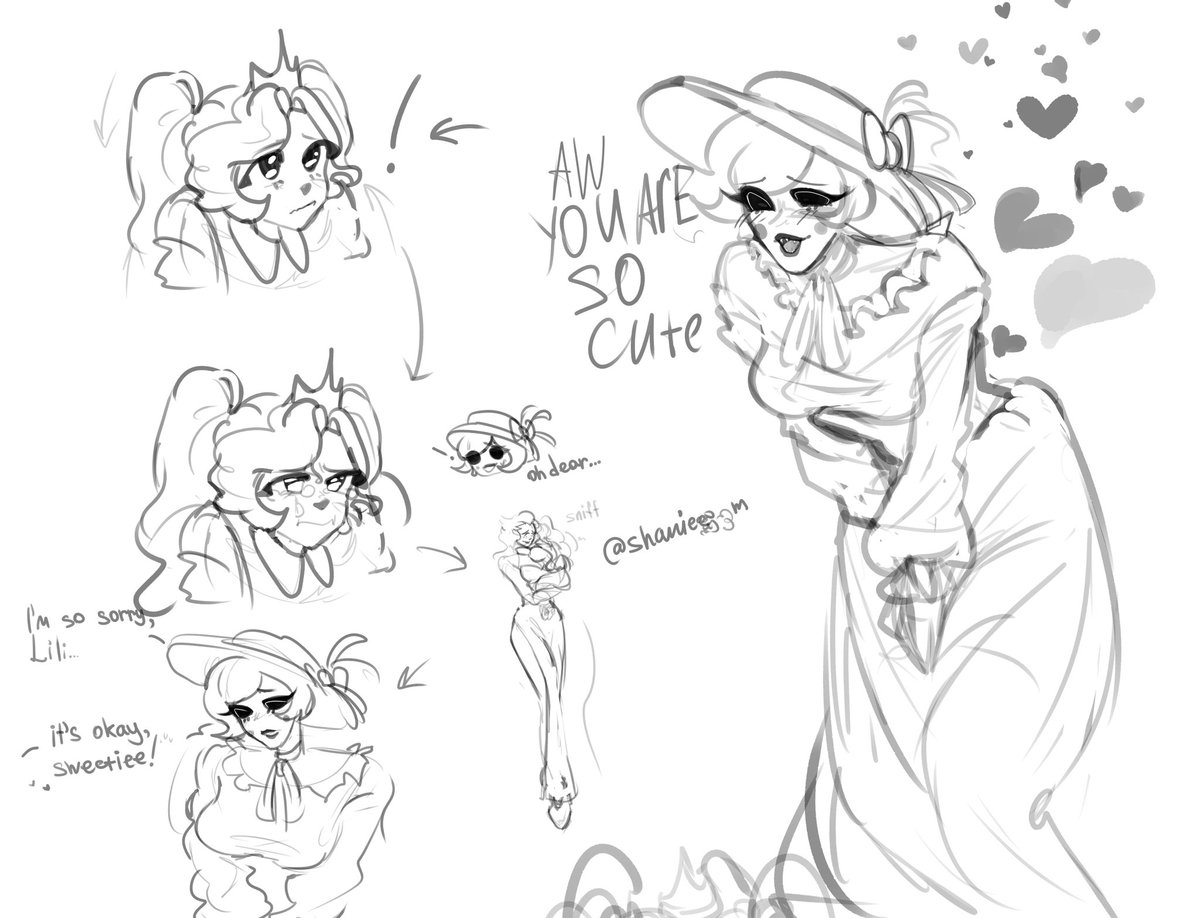 shanieeeeem's tweet image. #CharlieMorningstar #RosieHazbin #HazbinHotel