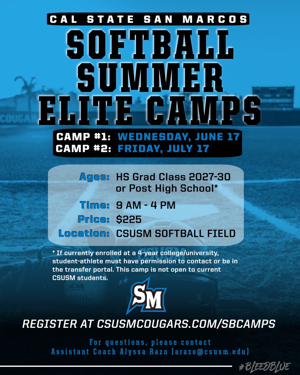 CSUSM Softball tweet media