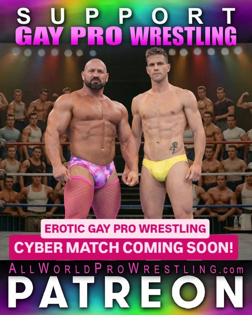 RowdyArmstrong's tweet photo. JIMMY DEAN vs SWOLEY
CYBER MATCH COMING SOON!
Support GAY PRO WRESTLING
https://t.co/ZvJPQ1Egl3
Link in Bio
#AllWorldProWrestling #GayProWrestling #swoley #RowdyArmstrong #cyberwrestling https://t.co/boTQlIaY4K
