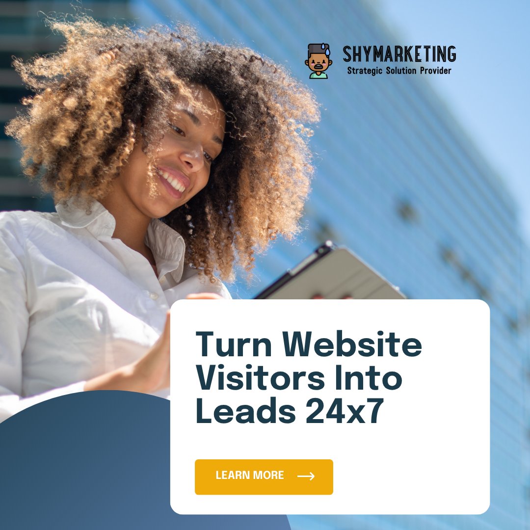 Shymarketing's tweet image. The Website Visitor Lead Program captures and engages visitors around the clock using an interactive 24x7 system.

Experience it here:
shymarketingllc.com/#Services and click “Talk With Us Now”, or call 415-969-7110.

#BrandBuilding #LeadGeneration #MarketingExperts