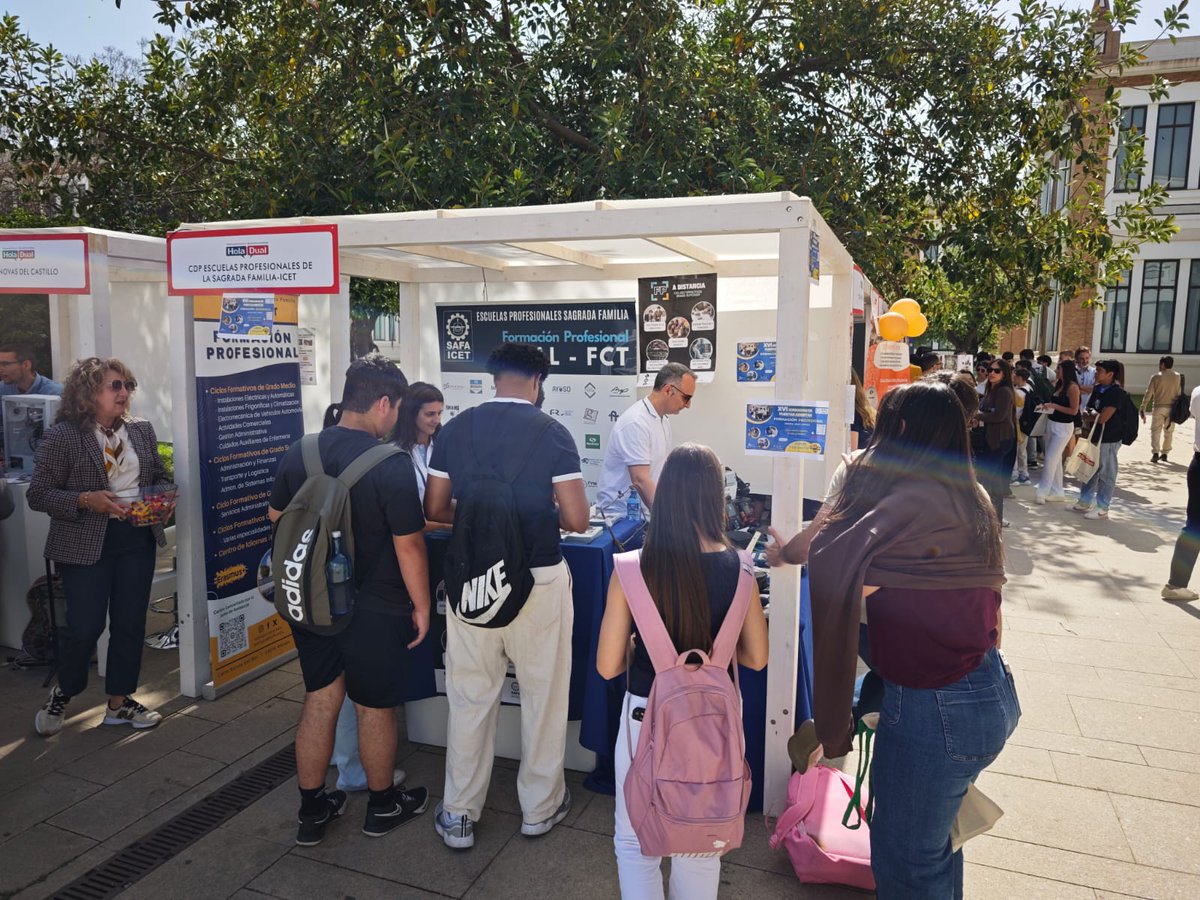 SAFAICET's tweet image. ... para dar a conocer la oferta de #FPDual en la ciudad y conectar a estudiantes con empresas. 👏🏼👏🏼👏🏼💪🏻😃🫶🏻
#YoConSAFA #FPSAFA #FPaDistancia #FamiliaSAFA #VenMiraSienteSAFA #EducamosPersonasCreamosFuturo #ApúntateALaExperienciaSAFAICET 
@fundacionsafa @educsi @JesuitasESP