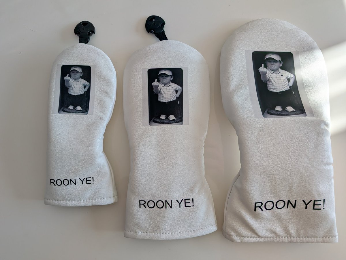Rustys1888's tweet photo. @robert1lefty new head covers arrived, selling you them for The Open. 👀 https://t.co/DjiRsYCzUW
