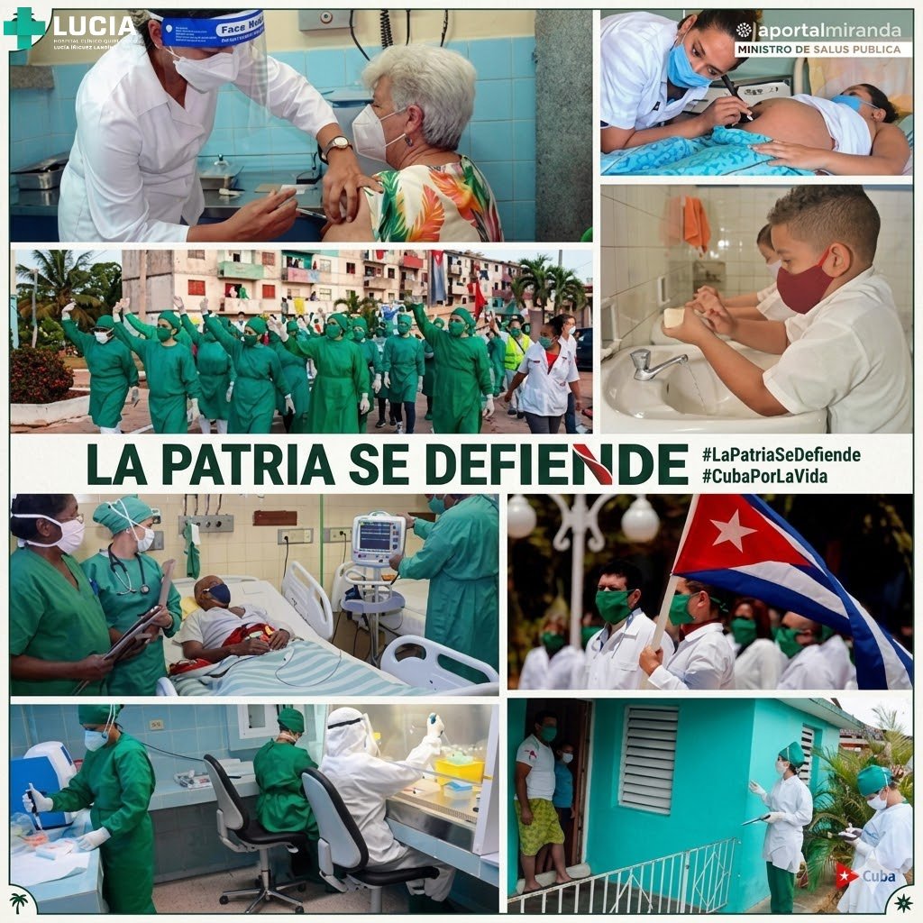 #LaPatriaSeDefiende y ellos la defienden con algo más poderoso que cualquier arma: con humanidad. Todos unidos por una misma causa que no se aprende solo en libros, sino en la entrega diaria de la vida por la vida misma.
#CubaPorLaVida