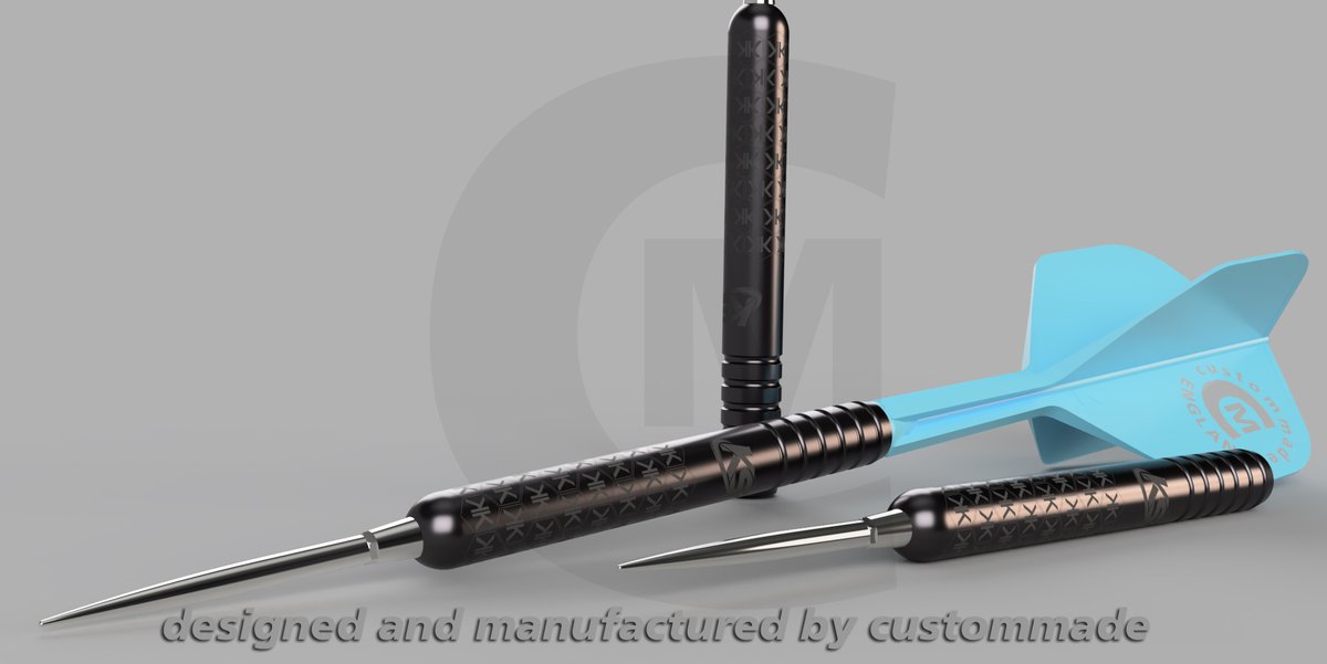 CustomMadeDarts's tweet image. New customer designs done recently and heading into production soon. CAD/3D Renderings for £27.50 #darts #handmade #custommade #customdarts #custombarrel #customdart #bespoke #beunique #beinspired #madeinbritain 🇬🇧 custommadedarts.com