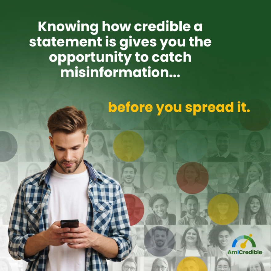 amicredible's tweet photo. You can build trust for years and lose it in a single share. 

The good news? There is one habit that can save everything you’ve built. 

Verification is a habit anyone can build. At AmICredible, we've made it easier than ever before. 

Try it and see.

https://t.co/WskIpot9e2 https://t.co/9RVIGUiwAl