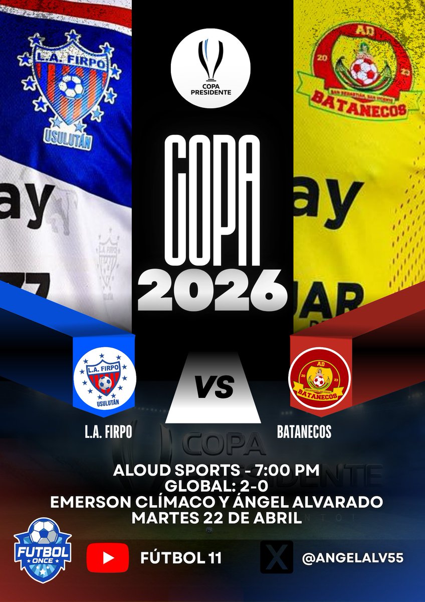 Ángel Alvarado (Fútbol 11 SV) tweet media