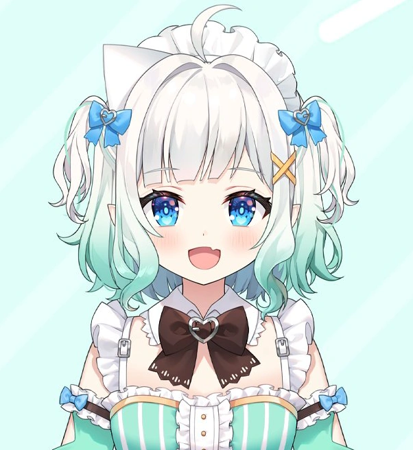 「this is mint fantome if she was matcha f」|thernz🐈のイラスト