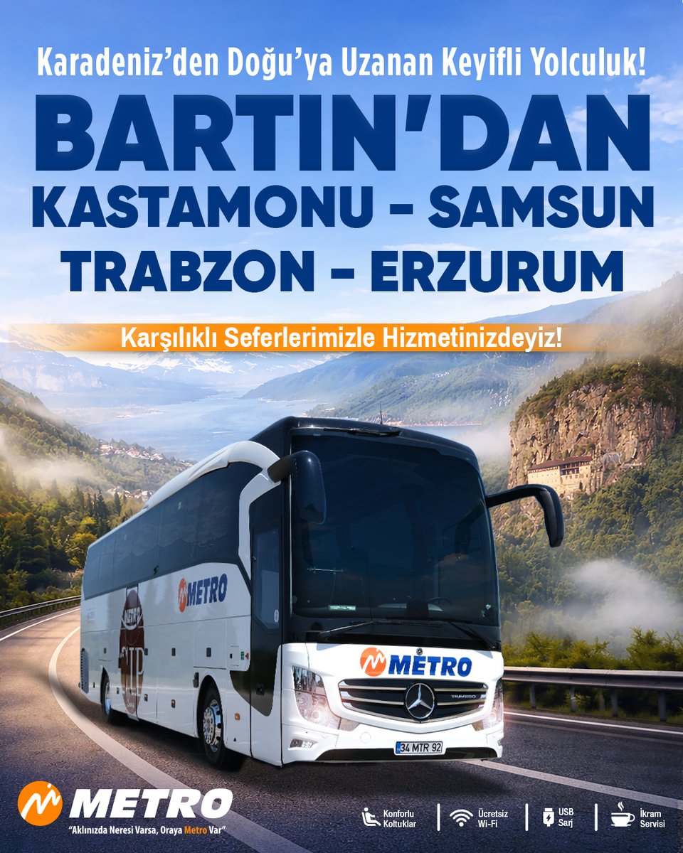 MetroTurizm's tweet photo. Bartın'dan Karşılıklı Seferlerimiz Sizleri Bekliyor!

#metroturizm #bartın #istanbul #metroilegeziyorum #turkiye #seyahat #yolculuk #guvenliyolculuk #indirim https://t.co/q08Rsacdnw