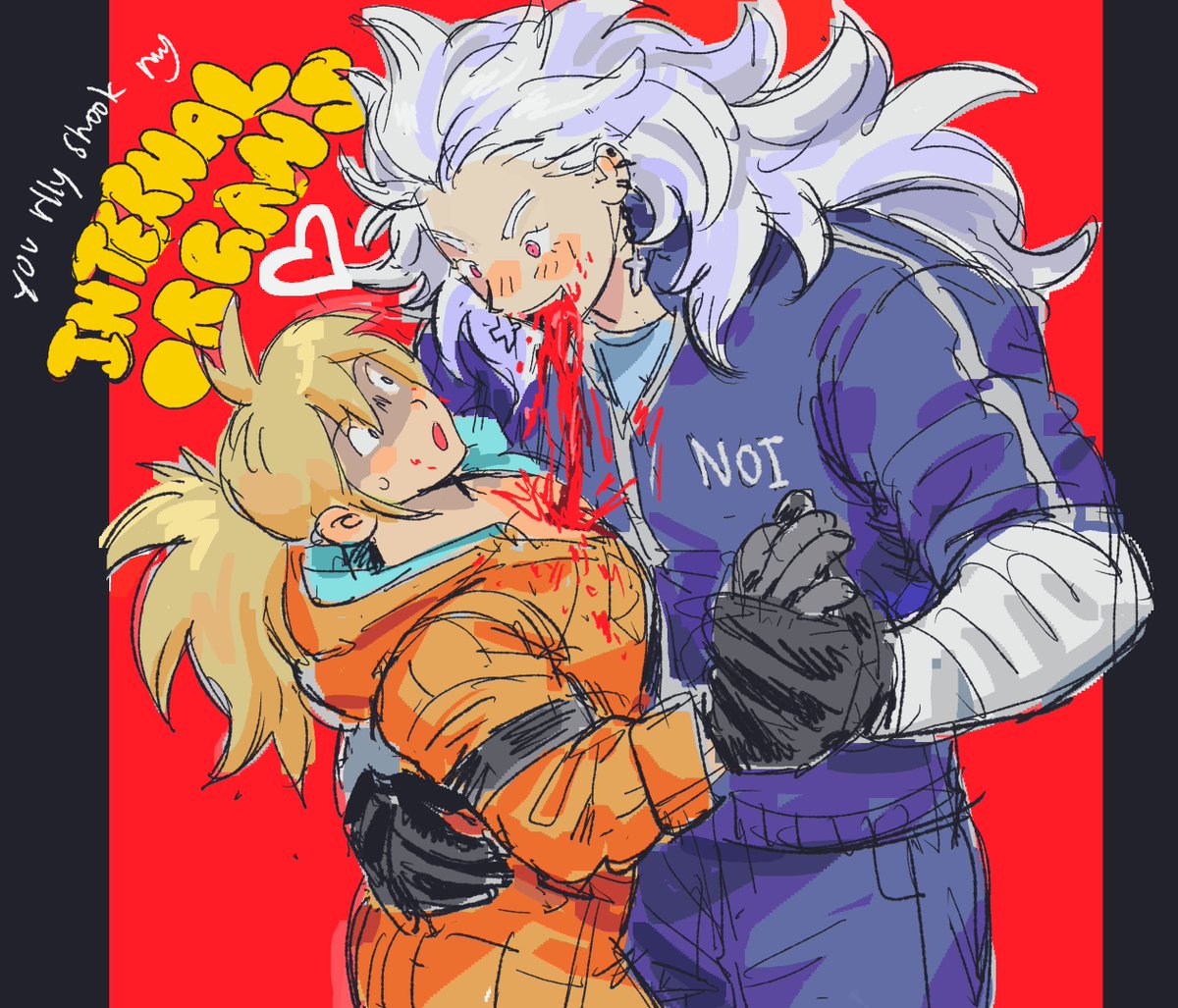 #dorohedoro thats tomato juice guys dw