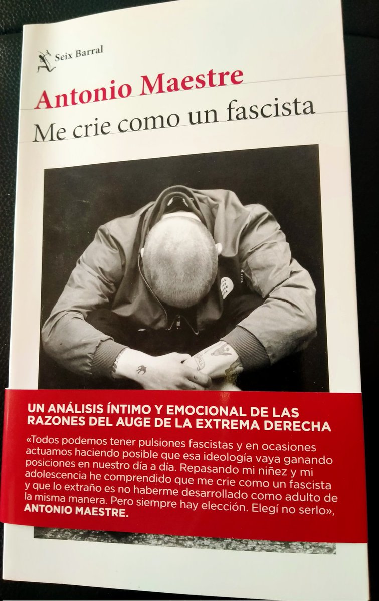 DaniJMR_'s tweet photo. Recomendable "Me crie como un fascista" de @AntonioMaestre.

Un libro que invita a reflexionar y que tiene un enfoque muy interesante.

El contexto global en el que estamos sumergidos lo convierte en una lectura fundamental.

@Seix_Barral https://t.co/LJtMWLY3YJ