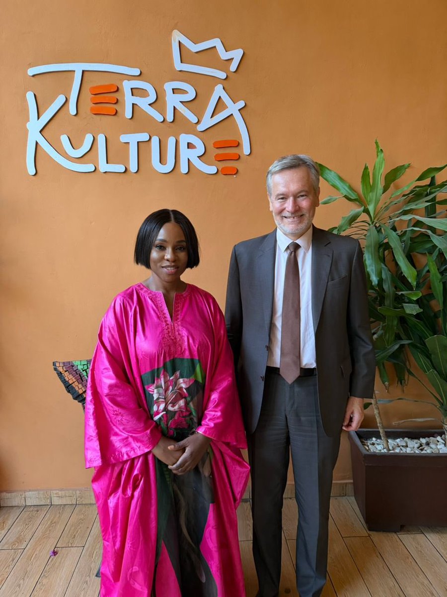 bolanleap's tweet image. It was a pleasure hosting Gautier Mignot EU Ambassador,  Mr Damilola Emmanuel Alexandre Lorot(AFD Representative Lagos @terrakulture 

#Partnerships #Collaboration SustainableDevelopment