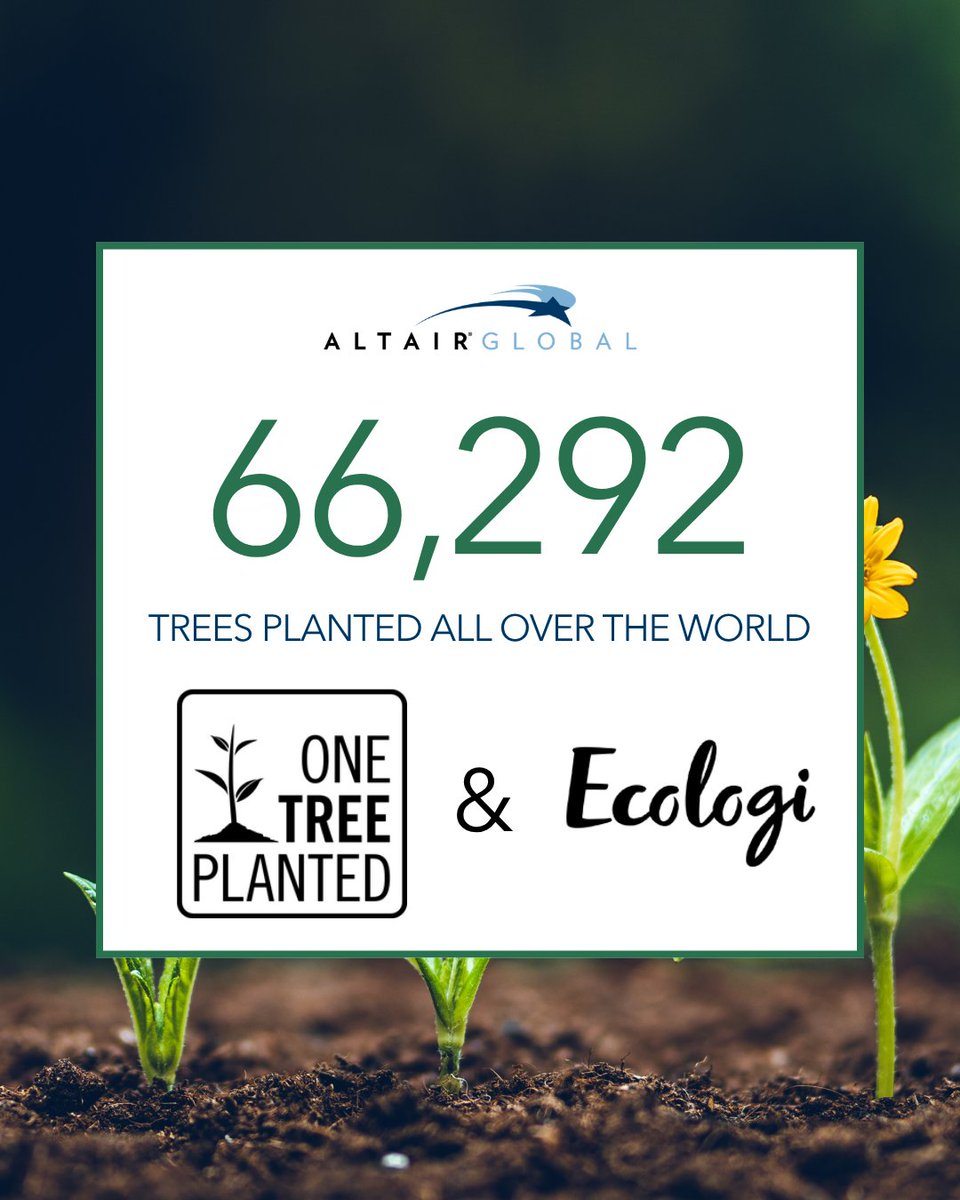 AltairGlobal's tweet image. Happy Earth Day! 🌎🌱

We are celebrating the continued efforts of our ESG initiatives made through our supplier partnerships and grateful for the opportunity to make a difference.

Find out more about all our efforts: hubs.li/Q04d0tc70

#EarthDay #AltairESG #GlobalMobility